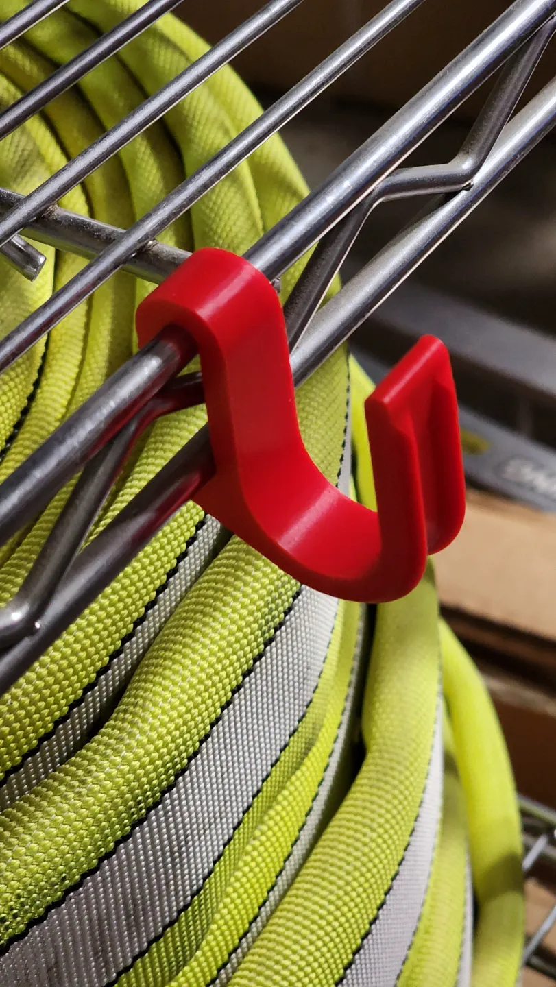 Wire Rack Round Hook - Free 3D Print Model - MakerWorld