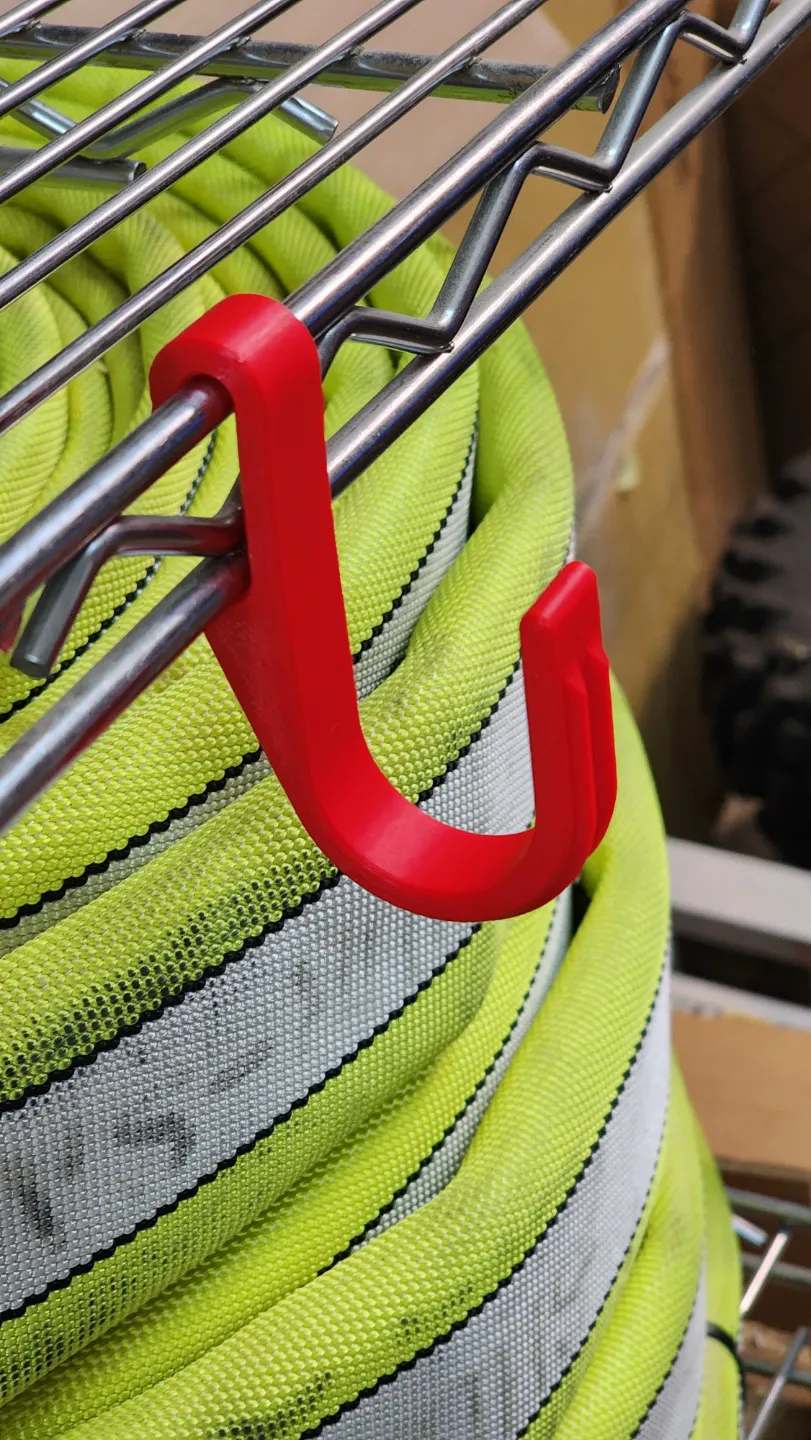 Wire Rack Round Hook - Free 3D Print Model - MakerWorld