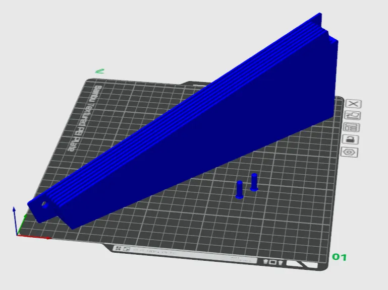 Buildplate Holder for IKEA PAX Wardrobe