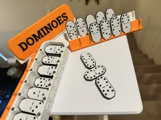 Compact Travel Dominoes Set (Complete System)