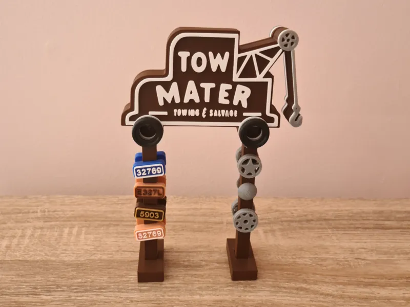Tow Mater Sign