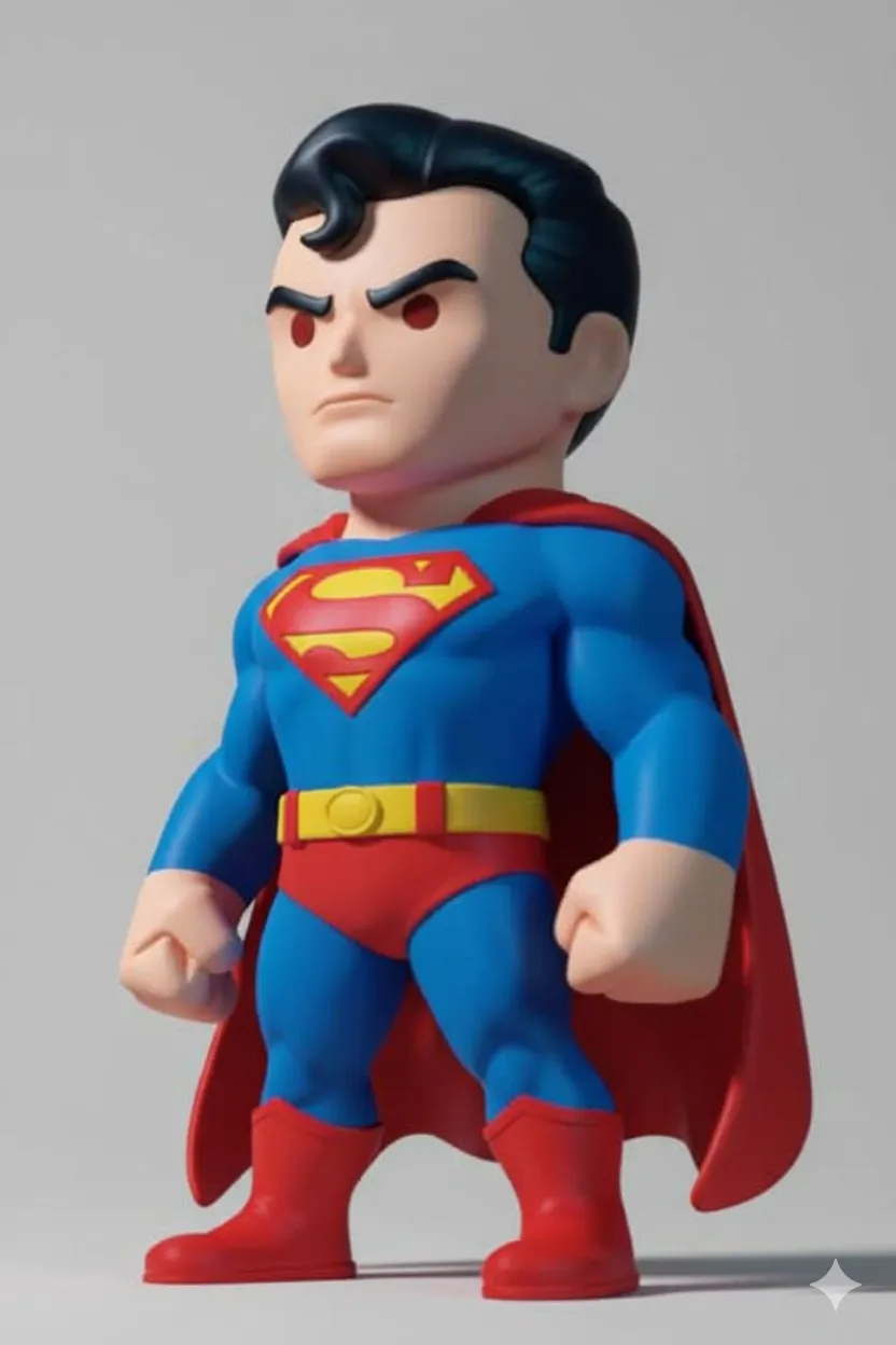 Mini Version Superman Mini Superman sem AMS - DC Comics - Free 3D Print Model - MakerWorld