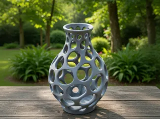Voronoi Mesh Vase