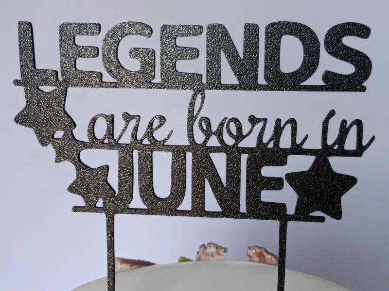 cake topper June