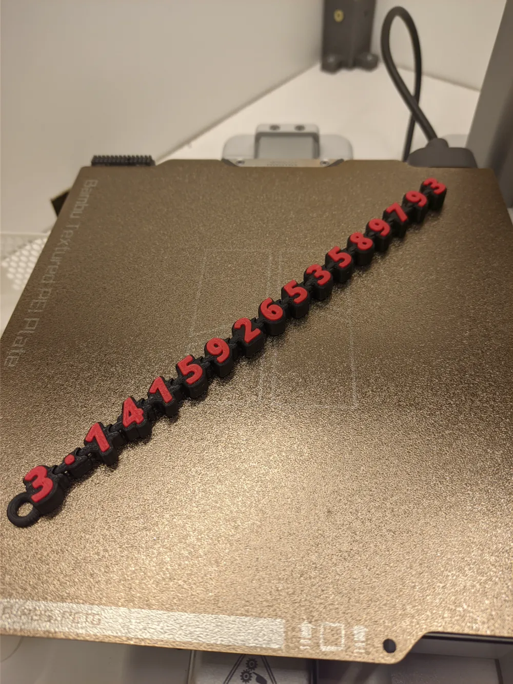 Articulated Pi Ο Keychain (19 cm) by π‘ SimplePrint - MakerWorld