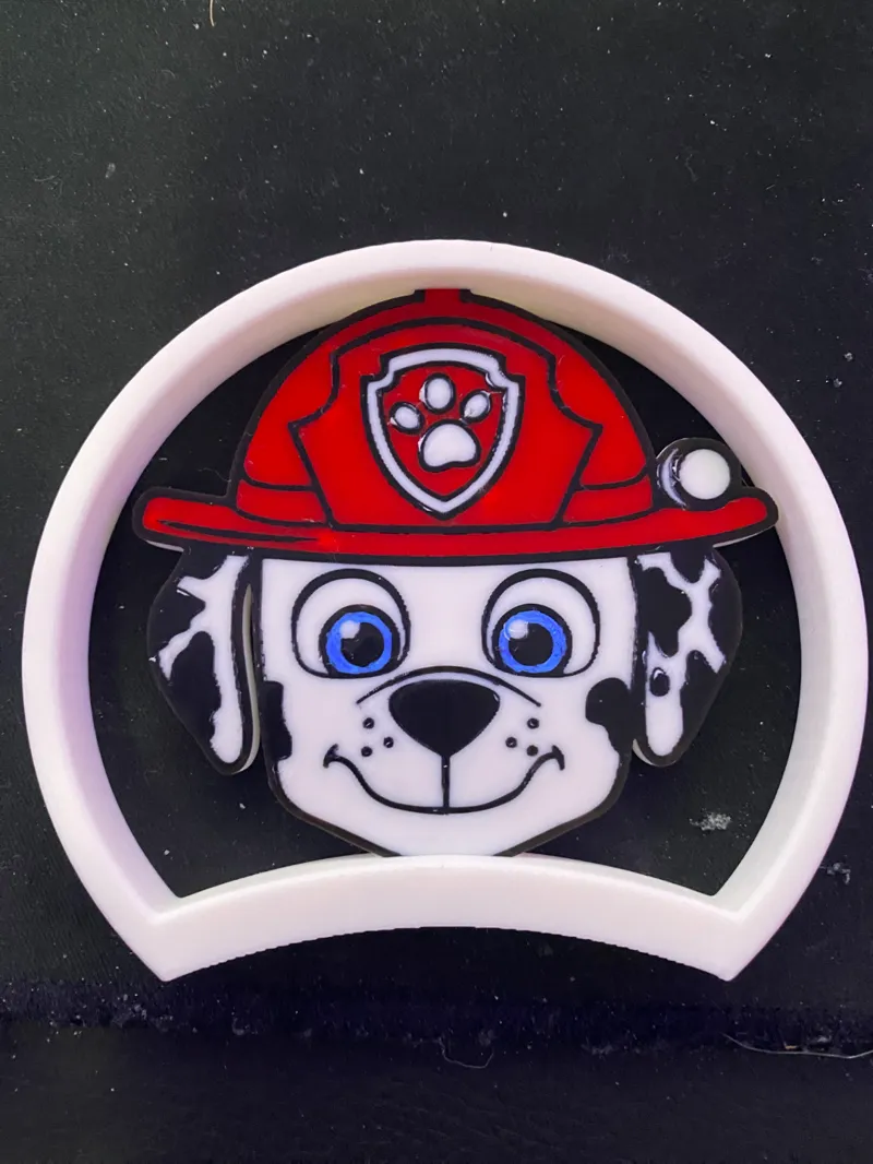 Marshal (Paw Patrol) Disney Ears 5 magnet headband