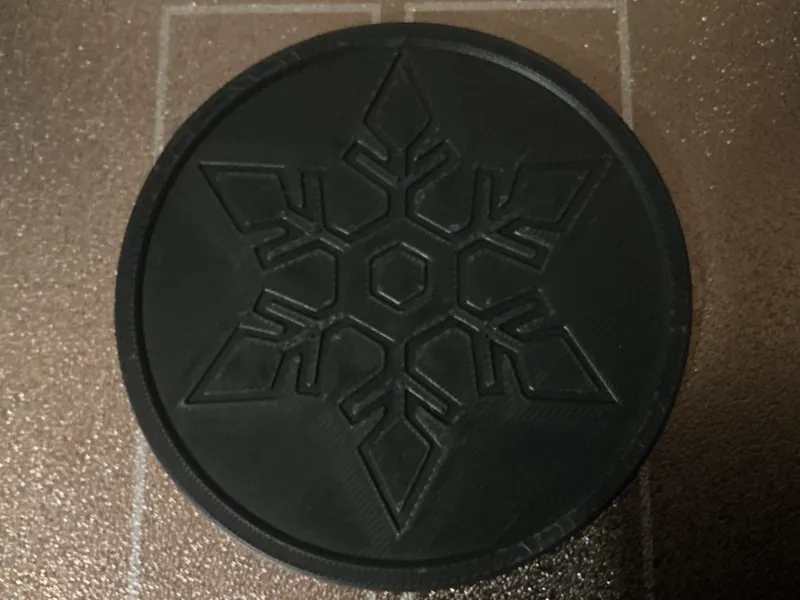 Snowflake Coaster