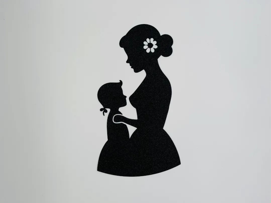 Décoration murale hommage aux mamans