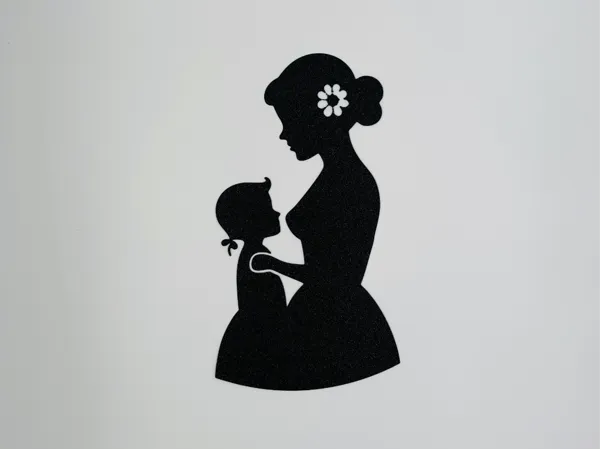 Décoration murale hommage aux mamans
