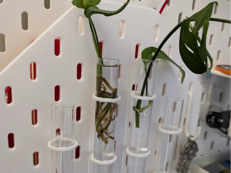 IKEA Skadis Test Tube Holders 
