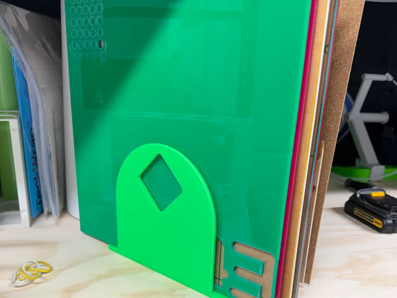 Lazer Material Organizer