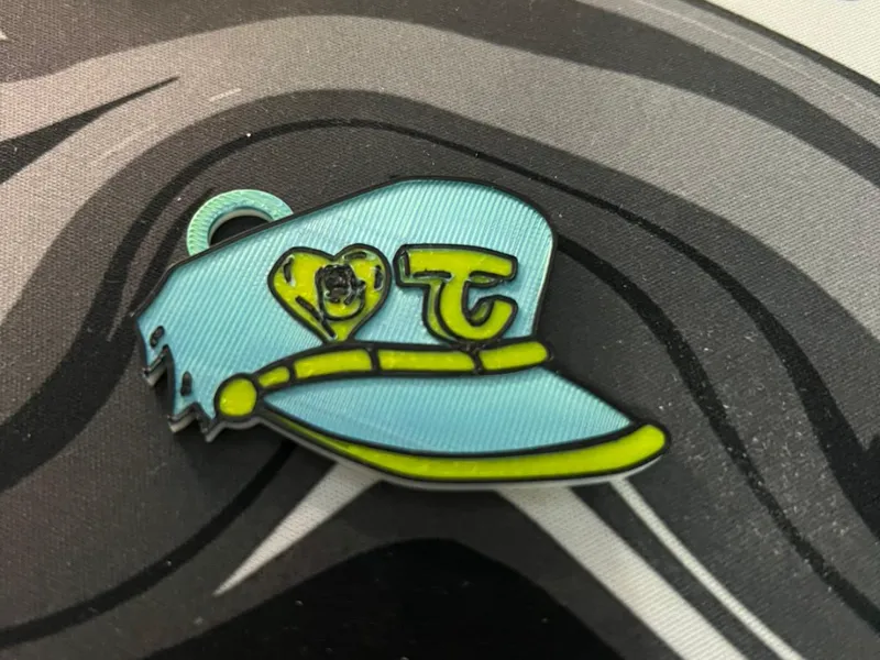 Jotaro's hat keychain