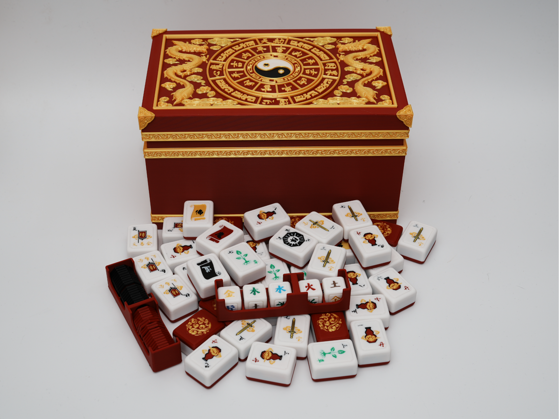 Mortal's Dao Heart Mahjong Tiles z