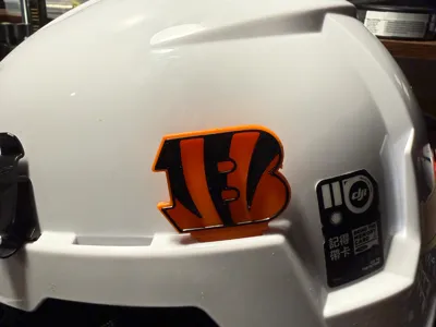 Bengals helmet hardhat clip