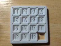 Puzzle numérique coulissant 4x4 — photo 2