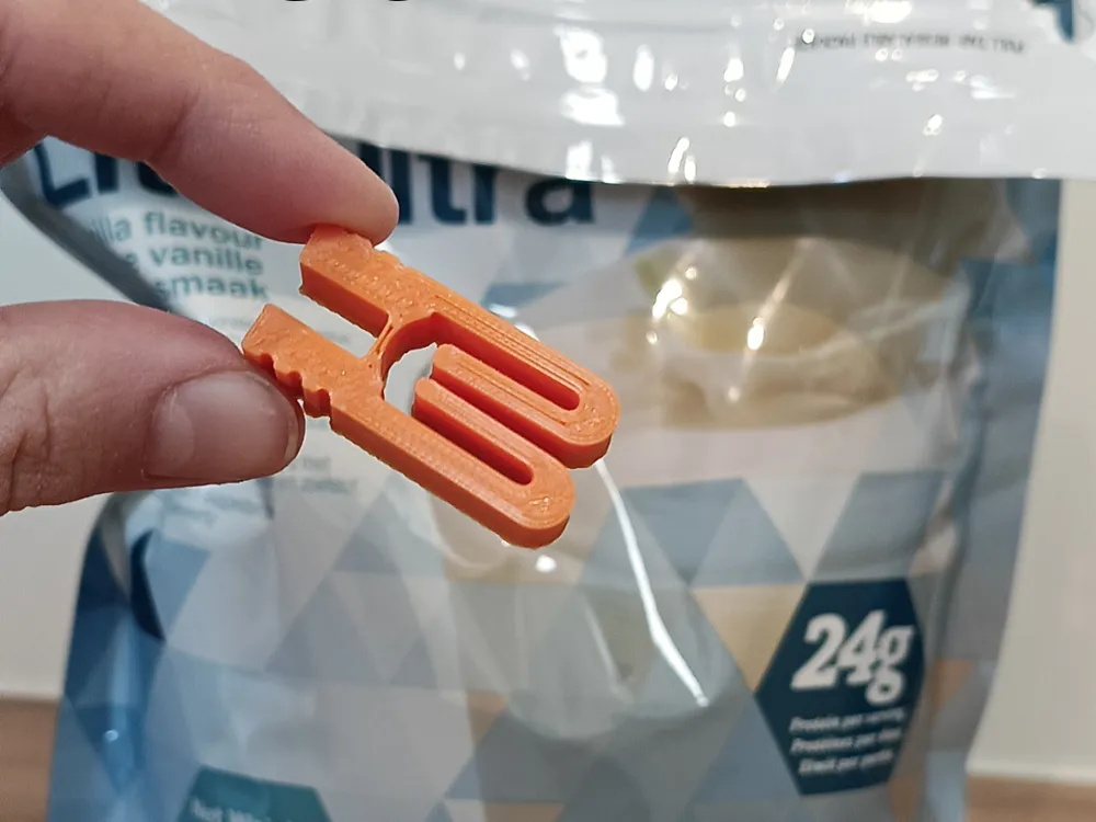 Food bag clip - Free 3D Print Model - MakerWorld