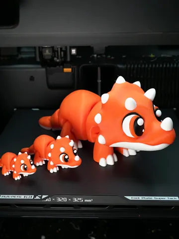 Llavero: Triceratops - Articulated Baby Dino Flexi — vista de referencia 2