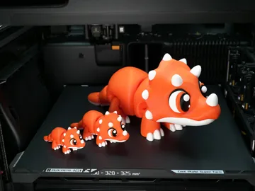 Llavero: Triceratops - Articulated Baby Dino Flexi — vista de referencia 3