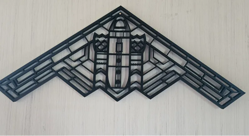 B2 wall art