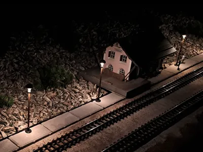 Station lamp M1:22,5 M1:24
