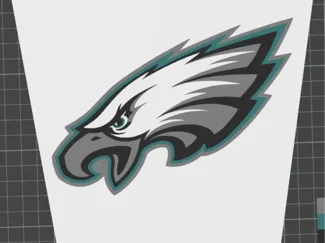 Philadelphia Eagles Lamppost Panels