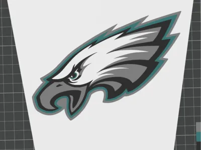 Philadelphia Eagles Lamppost Panels