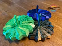 Fidget étoile rotative - libre d'usage commercial — photo 3