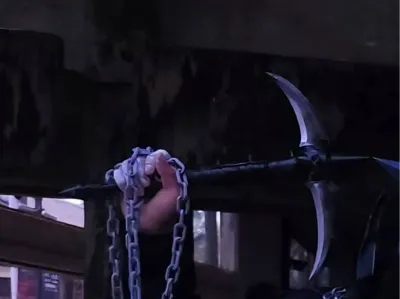 The Batman Who Laughs Scythe.