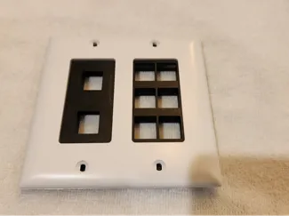 Decora Keystone Jack Wall Plates