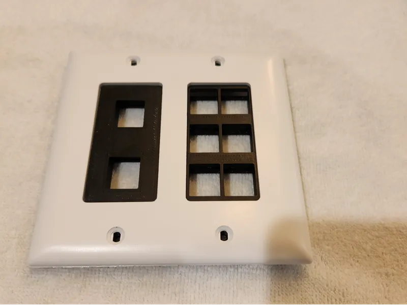 Decora Keystone Jack Wall Plates