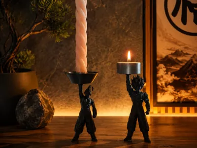 dragonball candle holder