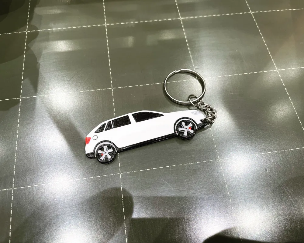 Keychain Skoda Rapid Scout by petrlaszlo MakerWorld
