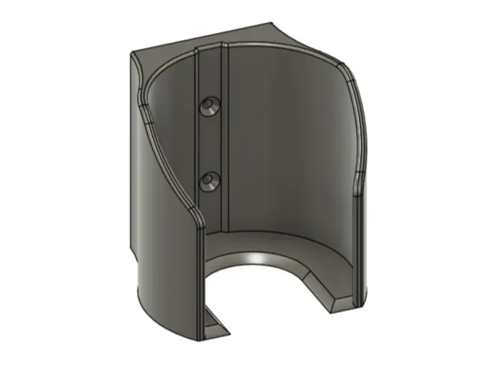 Wall mounted can holder