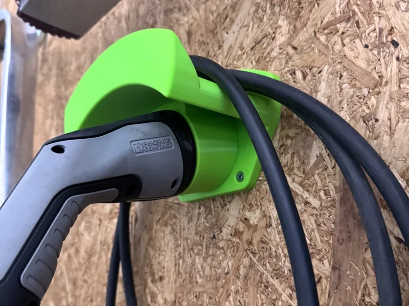 Mennekes Type 2 cable and plug holder
