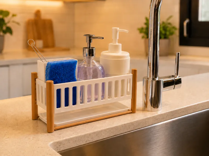 Modern Minimalist Sink Caddy