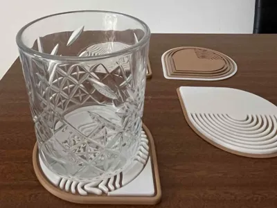 ContourFlow Coaster Set