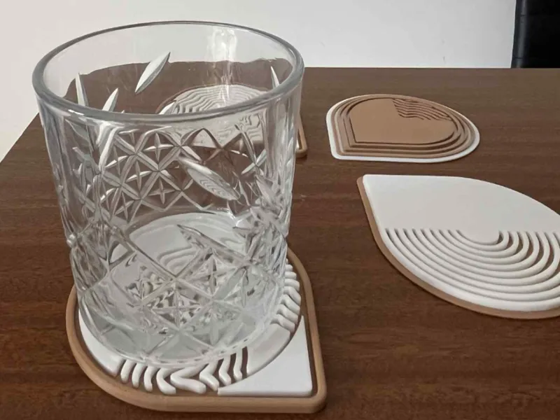 ContourFlow Coaster Set