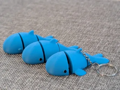 Mini Whale - Articulated Animals