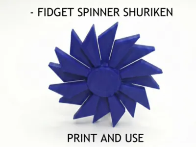 Stealth Ninja Shuriken – Fidget Spinner