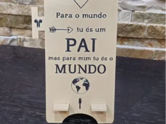 Suporte Smartphone Dia do Pai