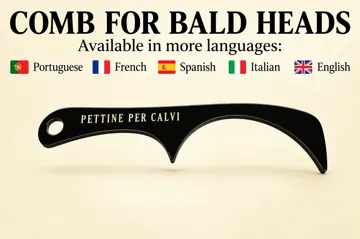 Accesorio para impresora 3D: PETTINE PER PERSONE CALVE — vista de referencia 3