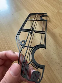 Décoration murale Line Art Volkswagen T6 — photo 3