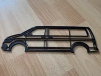 Décoration murale Line Art Volkswagen T6 — photo 1