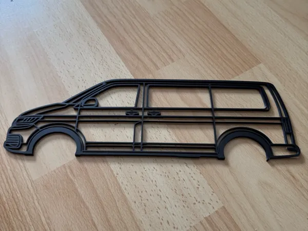 Décoration murale Line Art Volkswagen T6