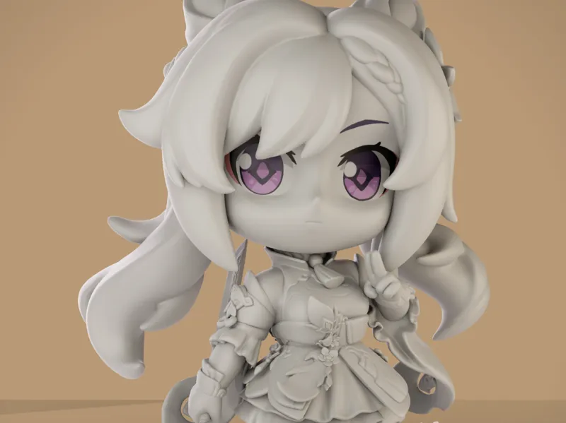 Keqing chibi