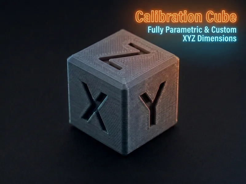 Calibration Cube - Fully Parametric