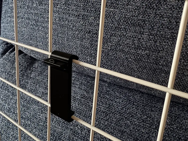 Wire Grid Hanger Clip -Amazon Basic cube wire grid