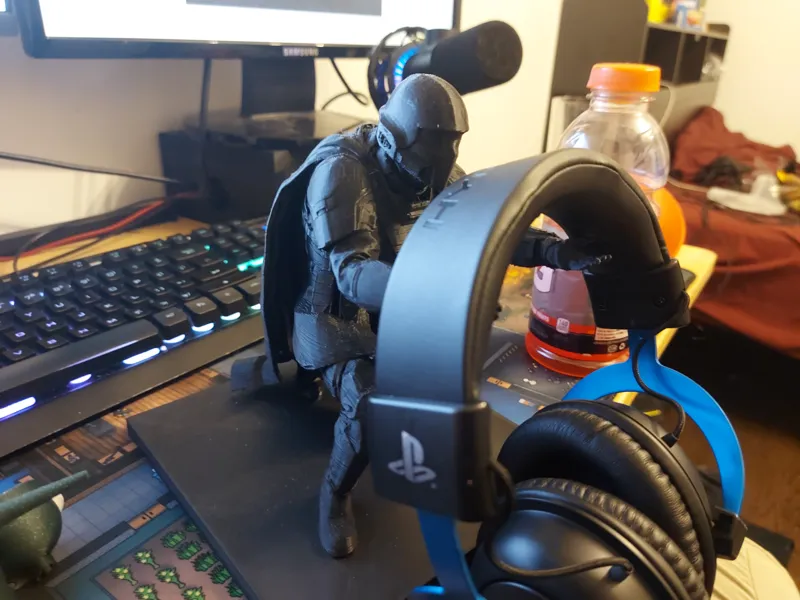 Helldivers 2 headphone holder