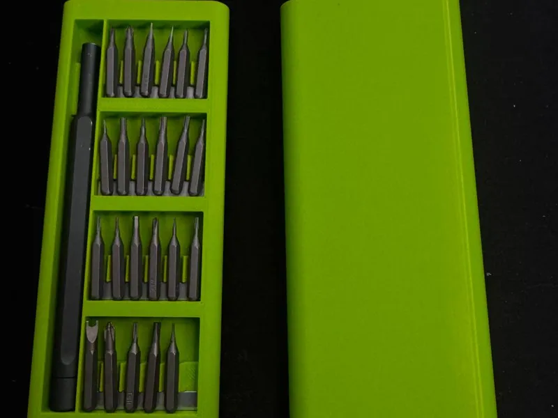 Precision Screwdriver Bit Set Case