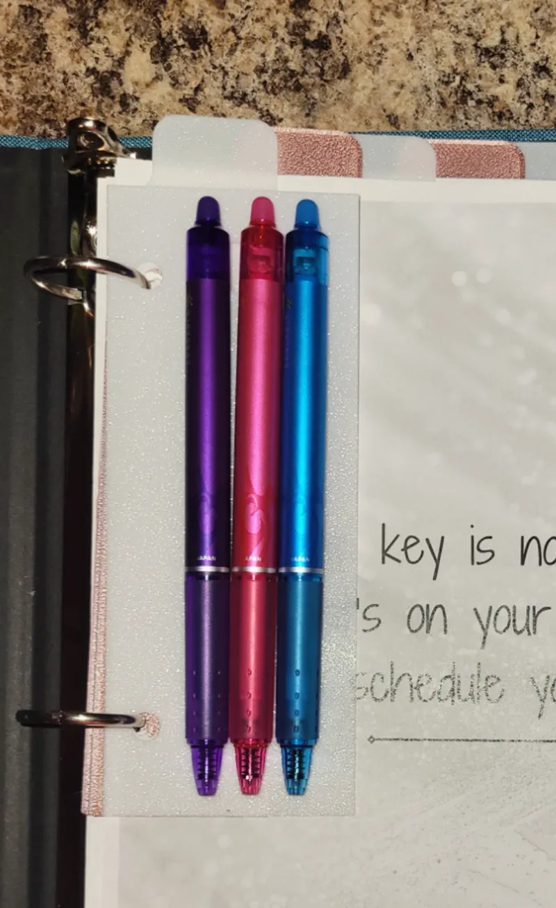 Pen Clips for 3 Ring Binders